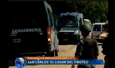 Búsqueda de prófugos: alerta por dos tiroteos en rutas de Santa Fe