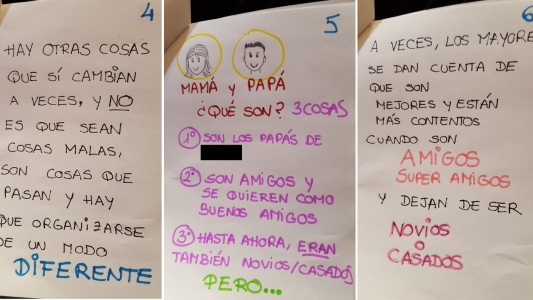 El conmovedor relato un padre sobre cómo le contó a su hija que se divorciaba
