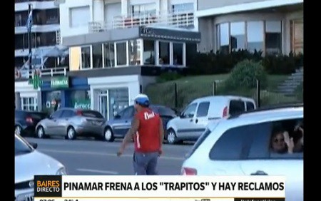 Pinamar frena los "trapitos" y hay reclamos