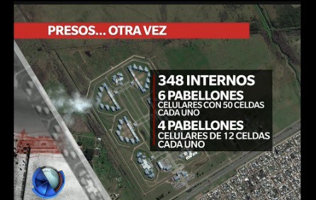 Infografía: así es el lugar donde están presos los hermanos Lanatta y Schillaci