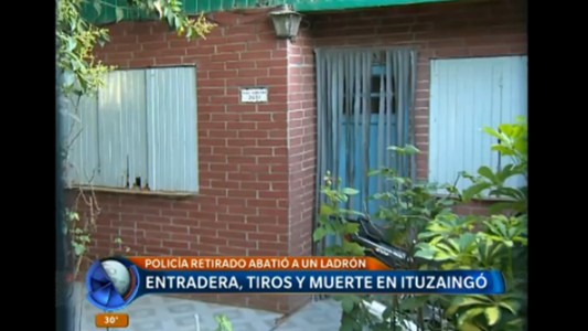 Entradera, tiros y muerte en Ituzaingó