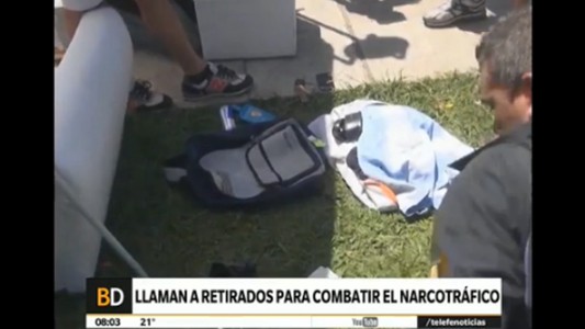 Llaman a retirados para combatir el narcotráfico