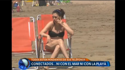 Conectados...ni con el mar, ni con la playa