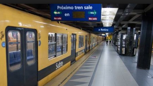 La línea C del subte permanecerá cerrada este fin de semana