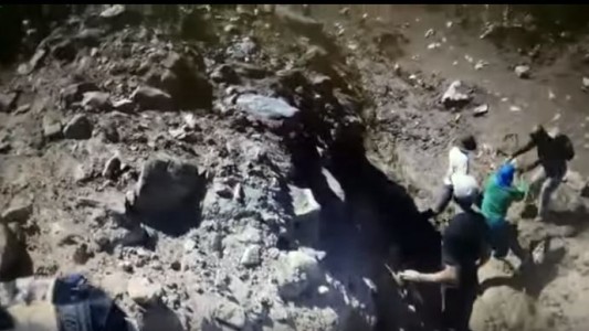 Impactante video de alud en Mendoza: 3.500 personas varadas