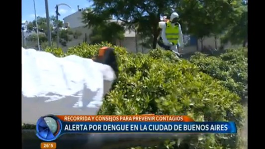 Alerta por dengue en la Ciudad de Buenos Aires