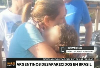 Argentinos desaparecidos en Brasil: la mamá y la hija mayor ya están en su casa