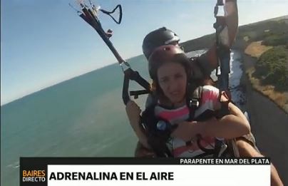 Adrenalina en el aire: parapente en Mar del Plata