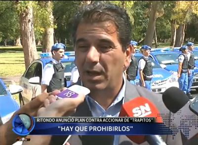 Ritondo contra los trapitos: "Hay que prohibirlos"