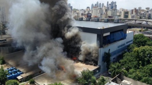 Incendio en Canal 13 y TN: evacuaron los estudios
