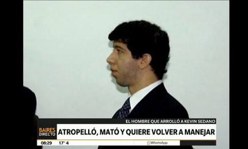 Conceden permiso para volver a conducir al hombre que atropelló y mató a Kevin Sedano