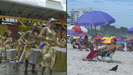 El miedo al coronavirus no frena el carnaval en Rio de Janeiro