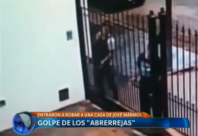 Golpe de los "abrerrejas" en zona sur