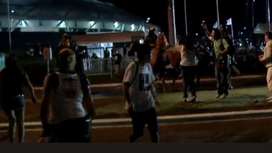 Incidentes durante el recital de los Rolling Stones