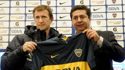 Angelici: "Arruabarrena se merece la confianza de todos los hinchas de Boca"