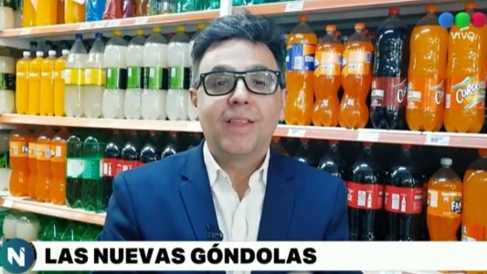 Así se verán las góndolas según lo que establece la nueva Ley