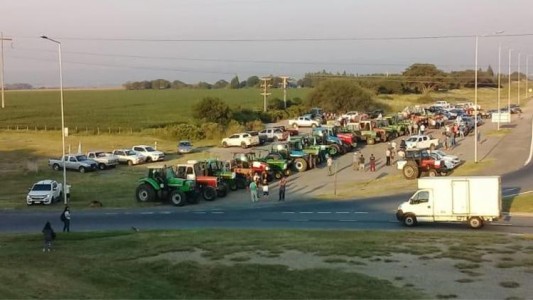 Tractorazo en Córdoba contra el aumento de las retenciones a la soja