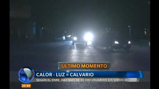 Se multiplican los cortes de luz y hay protestas de vecinos