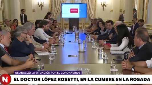 Reunión sanitaria en Casa Rosada tras la confirmación de dos casos de coronavirus