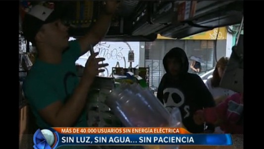 El drama de vivir sin luz, en primera persona