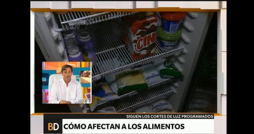Consejos para que los alimentos no se arruinen con los cortes programados