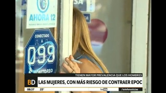 Las mujeres, con más riesgo de contraer EPOC