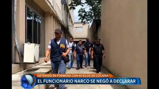 El funcionario narco se negó a declarar