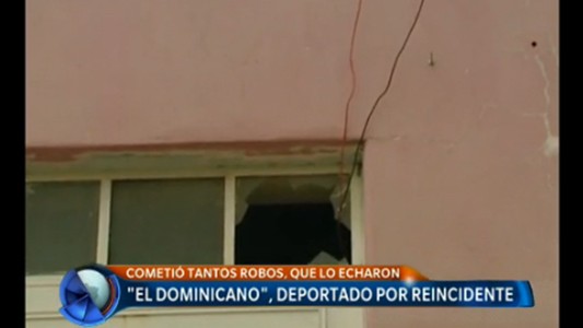 "El dominicano": deportado por reincidente