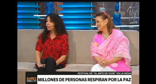 Patricia Sosa cantará ante 4 millones de personas en la India que se juntarán para "respirar" por la paz