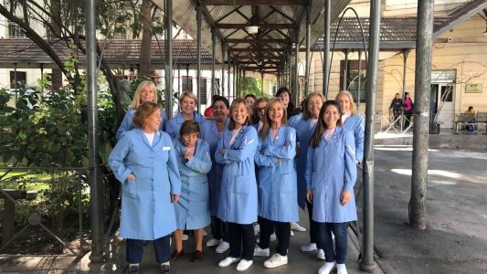 Las voluntarias del Gutiérrez continúan asistiendo pese a ser grupo de riesgo para el coronavirus