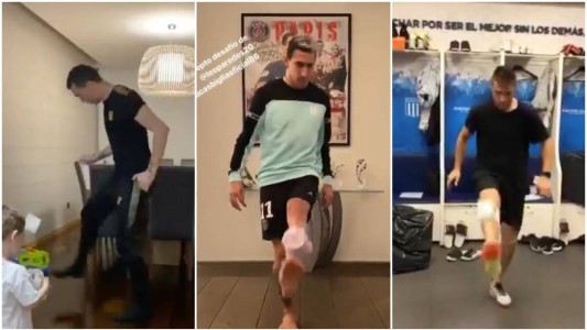 #10ToquesChallenge Los futbolistas del mundo entero con un viral de cuarentena