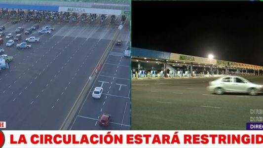 Cuarentena total: turistas que se dirigían a la Costa regresan a sus casas