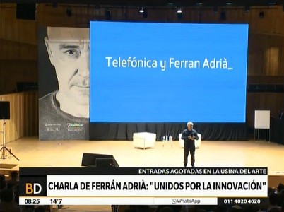 Charla de Ferrán Adriá: "Unidos por la innovación"