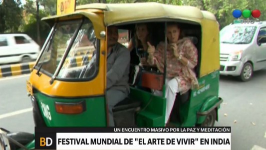 Festival Mundial de "El Arte de Vivir" en India