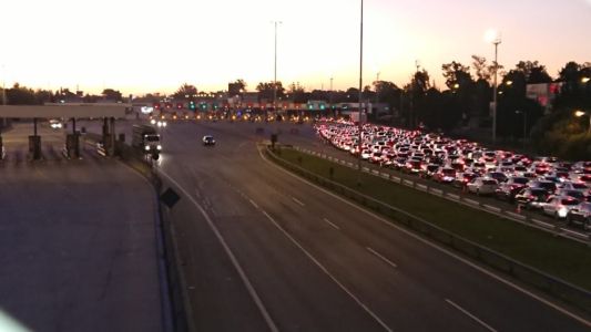 Cuarentena: las excusas de los automovilistas en la autopista Ricchieria
