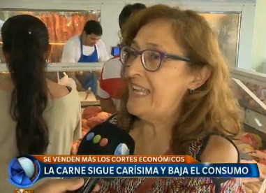 La carne sigue carísima y baja el consumo