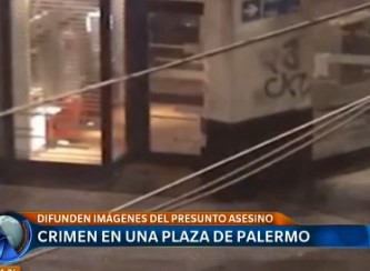 Crimen en una plaza de Palermo