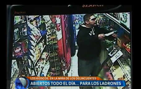 Kioscos: abiertos todo el día, para los ladrones