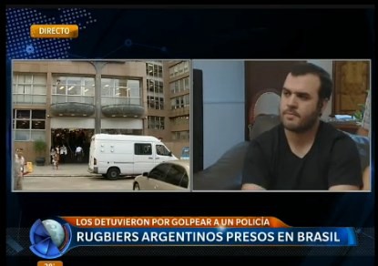 Rugbiers presos en Brasil: hablan los familiares