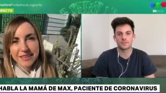 La historia de Max y su mamá, separados por el coronavirus