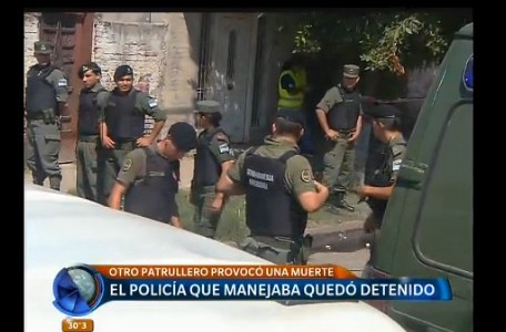 Quedó detenido el policía que chocó el patrullero en Laferrere