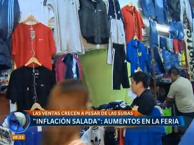 El "Índice La Salada": los aumentos de precios