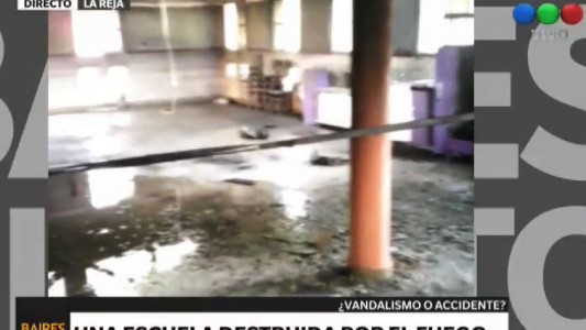 Se incendió un jardín en Moreno