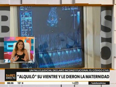 Tuvo un hijo por "vientre alquilado" y le dieron la maternidad