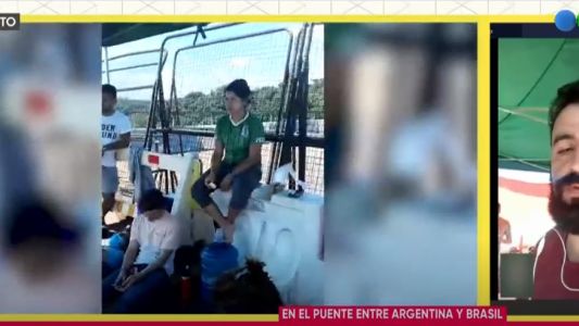 Cerraron el puente en Puerto Iguazú y 17 argentinos quedaron varados