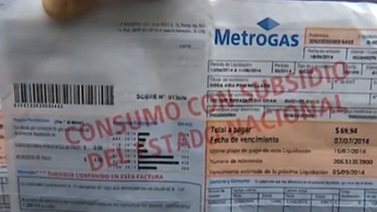 Aumenta la tarifa de gas