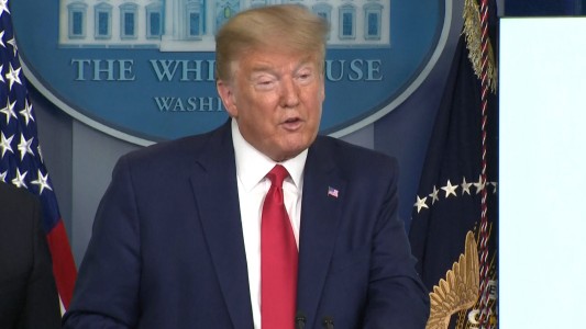 Coronavirus: Trump anticipa dos semanas muy duras en Estados Unidos