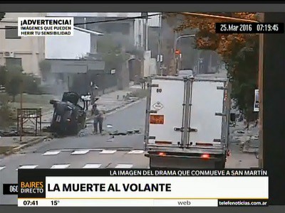 La muerte al volante