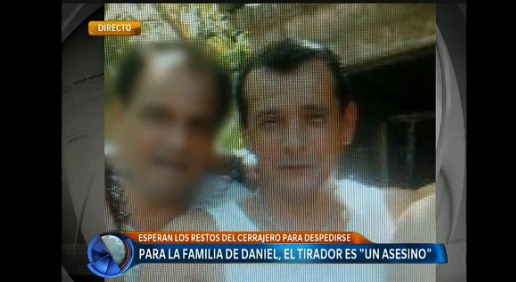 Para la familia del cerrajero, el tirador "es un asesino"