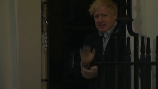 Coronavirus: El solitario aplauso de Boris